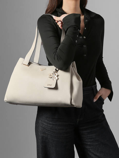 Shoulder Bag Evie Guess Beige evie BG966422 other view 1