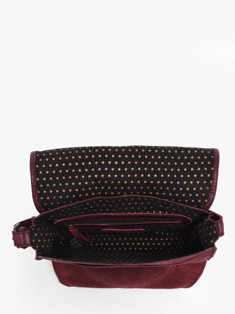 Shoulder Bag Blima Leather Pieces Red blima 17163627 other view 3