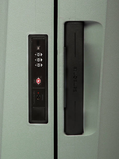 Hardside Cabin Luggage Samsonite Green essens 146909 other view 1