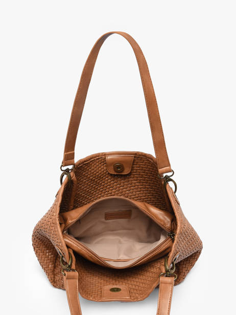 Shoulder Bag Tresse Miniprix Brown tresse 6681 other view 3