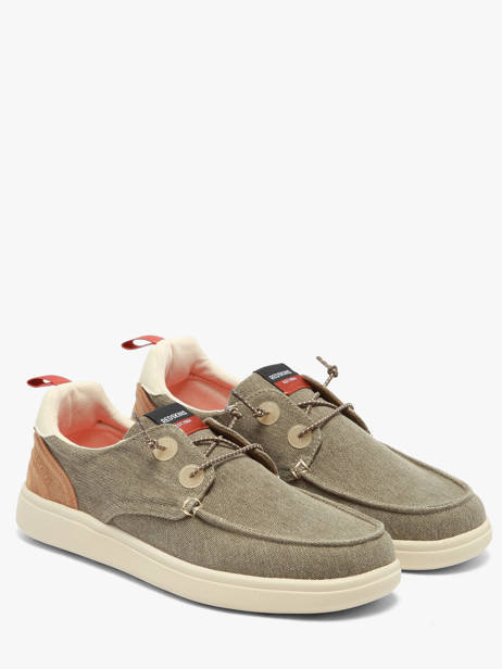 Sneakers Redskins Vert men KIBRIS vue secondaire 1
