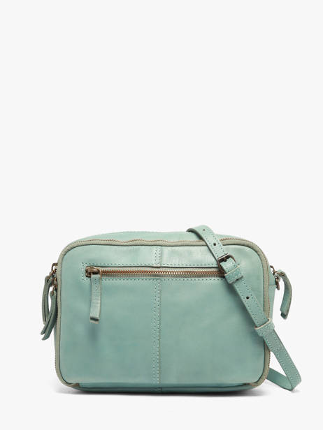 Sac Bandoulière Heritage Cuir Biba Bleu heritage BT32 vue secondaire 3