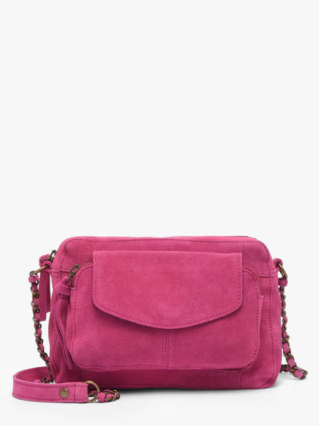 Sac Bandoulière Naina Cuir Pieces Rose naina 17100639