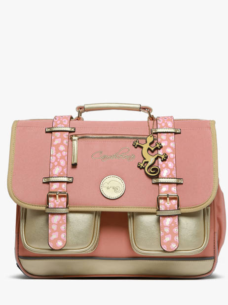 Cartable 2 Compartiments Cameleon Rose vintage fantasy PBVGCA38