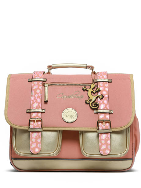 Cartable 2 Compartiments Cameleon Rose vintage fantasy PBVGCA38 vue secondaire 7