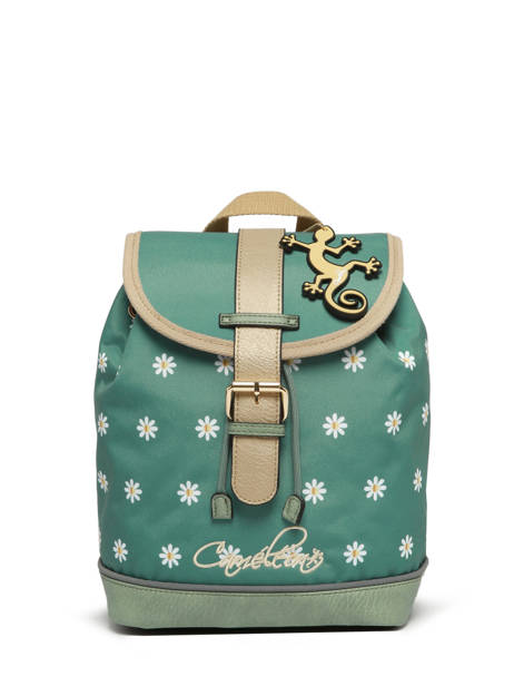 Sac à Dos 1 Compartiment Cameleon Vert vintage fantasy PBVGSD25 vue secondaire 6