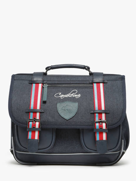 Satchel 2 Compartments Cameleon Blue vintage urban PBVBCA35