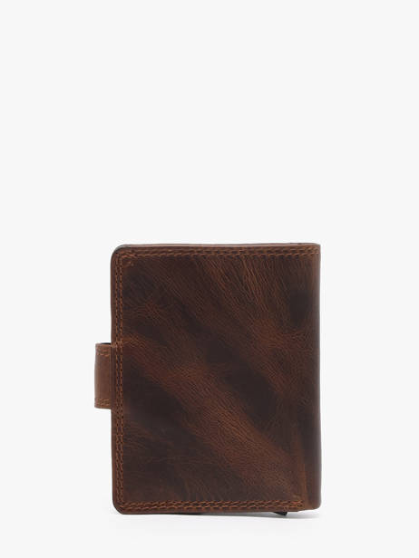 Card Holder Leather Maverick Brown the original MAVTO062 other view 2