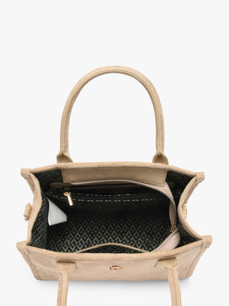 Sac Porté Main Identite Lulu castagnette Beige identite D vue secondaire 3