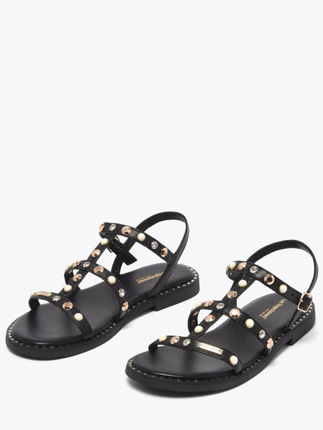 Sandales En Cuir Les tropeziennes Noir women CORLYLOW vue secondaire 1