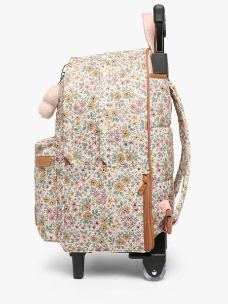 Sac A Dos à Roulettes 2 Compartiments Tann's Multicolore les fantaisies f 26732611 vue secondaire 2