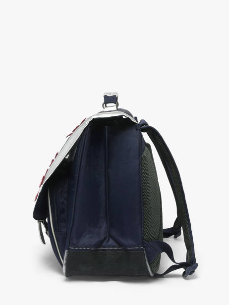 Cartable 2 Compartiments Tann's Bleu les fantaisies f 41268 vue secondaire 2