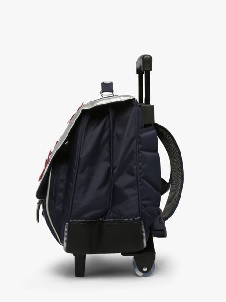 Cartable à Roulettes 2 Compartiments Tann's Bleu les fantaisies f 43268 vue secondaire 2