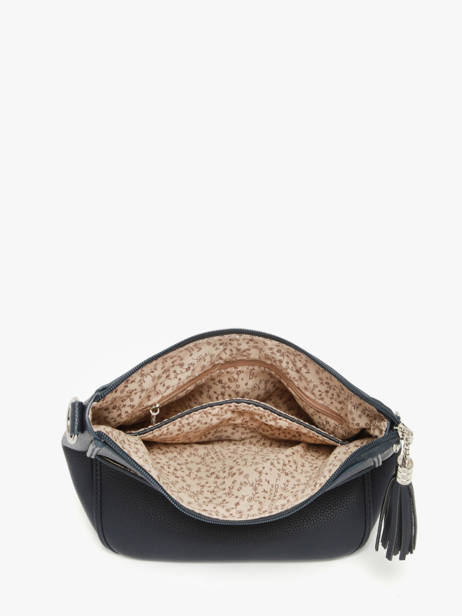 Sac Bandoulière Grained Miniprix Bleu grained F8575 vue secondaire 2