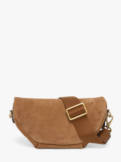 Sac Banane Cuir Lauren ralph lauren Marron dryden 31P15644 vue secondaire 4
