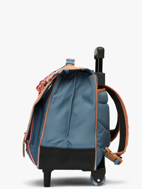 Cartable à Roulettes 2 Compartiments Tann's Rose les fantaisies f 43146 vue secondaire 2