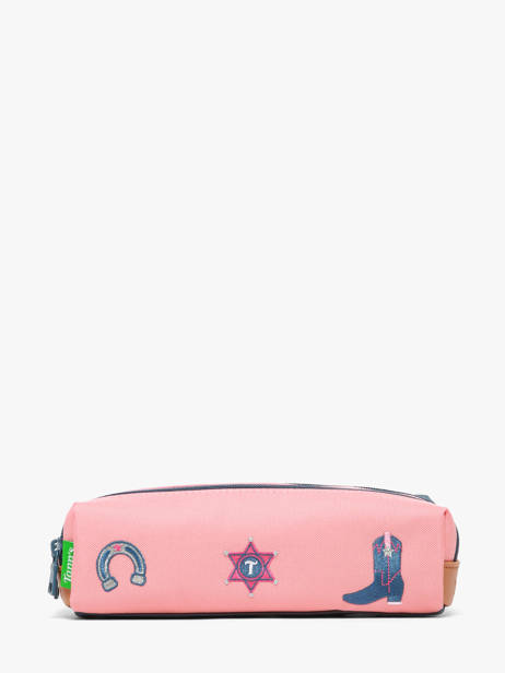 Trousse 2 Compartiments Tann's Rose les fantaisies f 12146