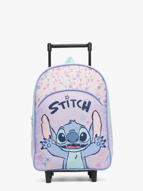 Sac A Dos à Roulettes 1 Compartiment Lilo & stitch Violet spring smiles 2105