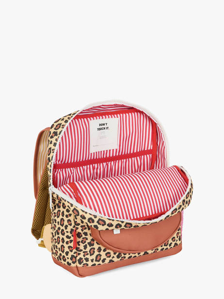 Sac à Dos Hello hossy Marron cool kids PS25 vue secondaire 3