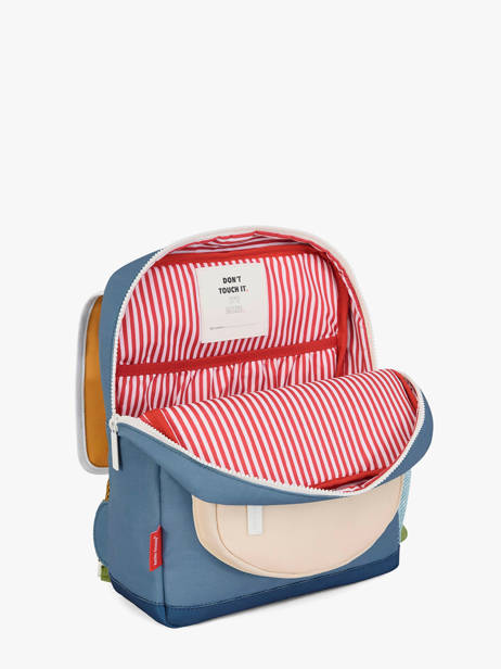 Sac à Dos Hello hossy Bleu cool kids MS25 vue secondaire 3