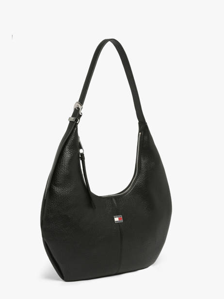 Sac Porté épaule Tjw Slouchy Tommy hilfiger Noir tjw slouchy AW18776 vue secondaire 1