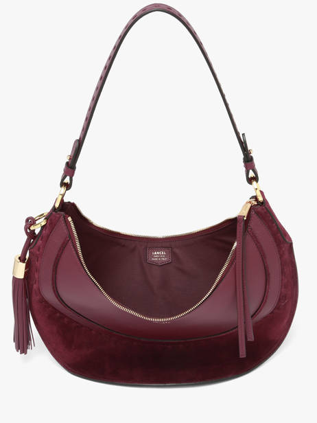 Sac Porté épaule Hoboheme Lancel Violet hoboheme A14219 vue secondaire 3