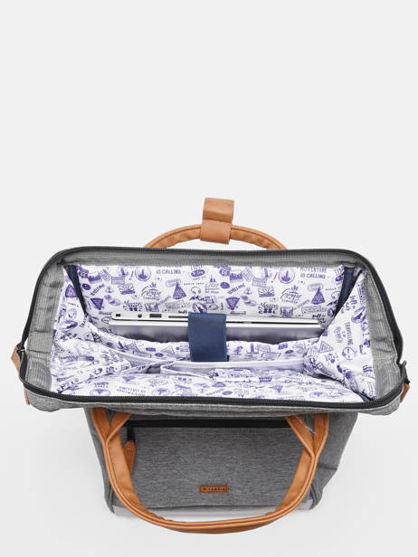 Adventurer Large - Sac à Dos  Cabaia Gris adventurer L vue secondaire 4