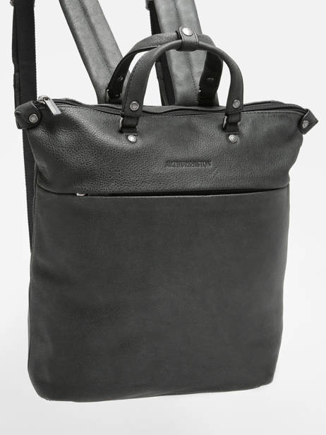 Backpack Arthur & aston Black noa 4 other view 1